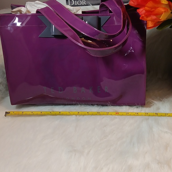 Ted Baker Plum/Purple Tote Bag - Picture 7 of 8